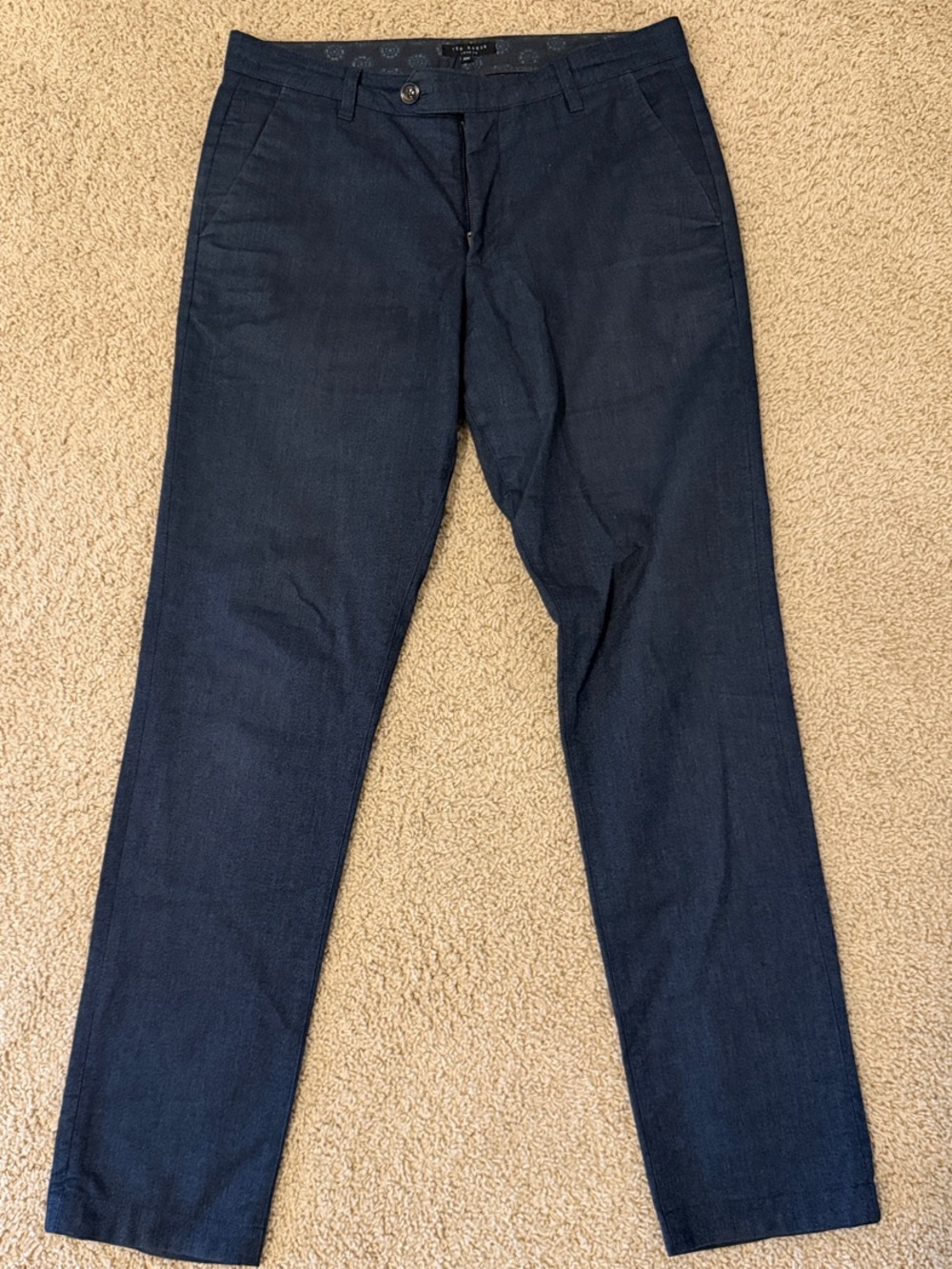 Ted Baker Men's Navy Chinos